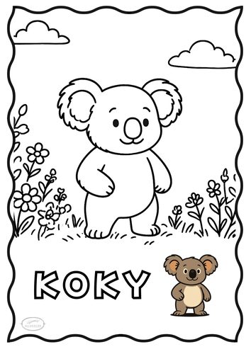 The Brave Koala's First Day
