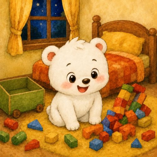 A scene from The Little Bear Who Forgot to Brush His Teeth