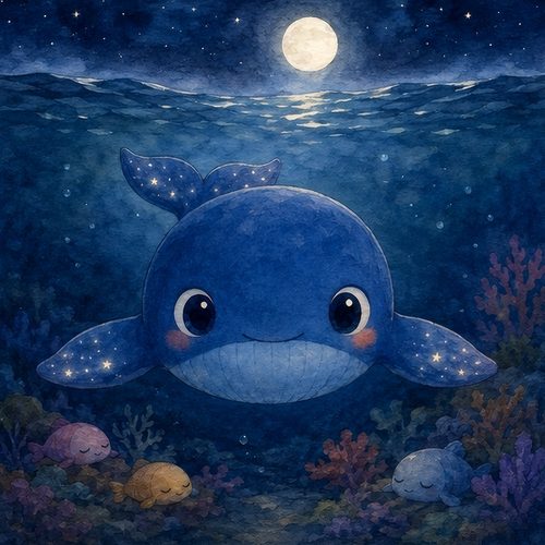 A scene from The Whale Who Cleaned Dreams